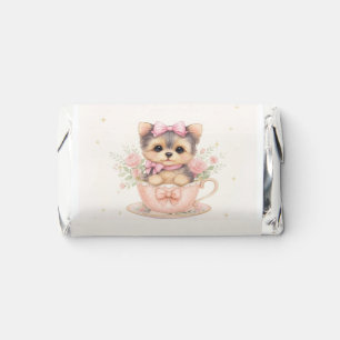 Kawaii Puppy Teacup Mini Chocolate Favor