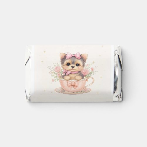 Kawaii Puppy Teacup Mini Chocolate Favor 