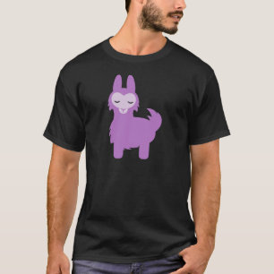 Kawaii Purple Llama T-Shirt