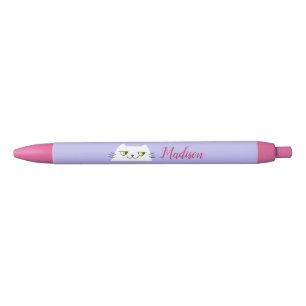 Kawaii Purple Pink Pen