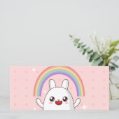 Kawaii rainbow clipart (Standing Front)