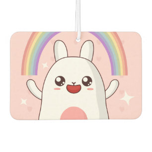 Kawaii rainbow clipart air freshener