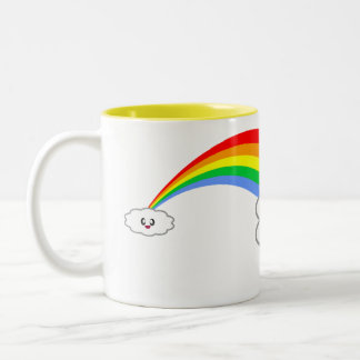 KAWAII RAINBOW CLOUDS ADORABLE MUG
