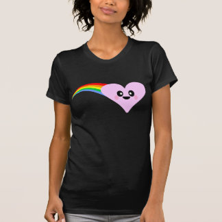 KAWAII RAINBOW HEART EXTRA LOVE LUCKY T-Shirt