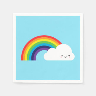 Kawaii Rainbow Napkins