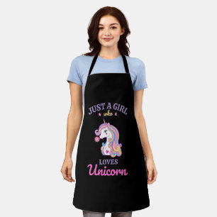 Kawaii Rainbow Unicorn Magical Colorful     Apron