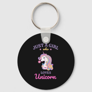 Kawaii Rainbow Unicorn Magical Colorful Keychain