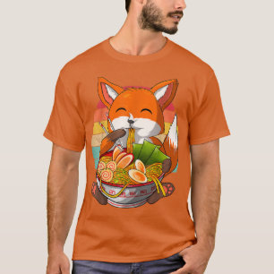 Kawaii Ramen Fo, Japanese Neko Noodle Funny Anime T-Shirt