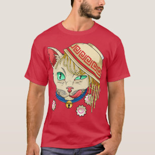 Kawaii Ramen Japanese Noodles Bowl Ramen Cat T-Shirt