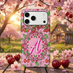 Kawaii Red Cherry Vibes Cute Girly Aesthetic iPhone 17 Pro Max Case