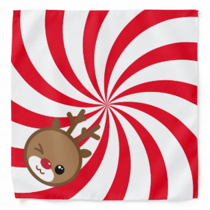Kawaii Reindeer Bandana