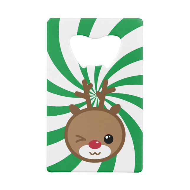 Kawaii Reindeer Bottle Opener (Back)