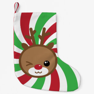 Kawaii Reindeer Christmas Stocking