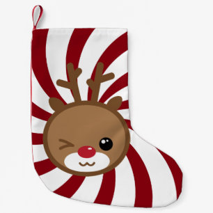 Kawaii Reindeer Christmas Stocking