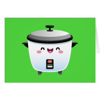 Kawaii Rice Cooker Cards