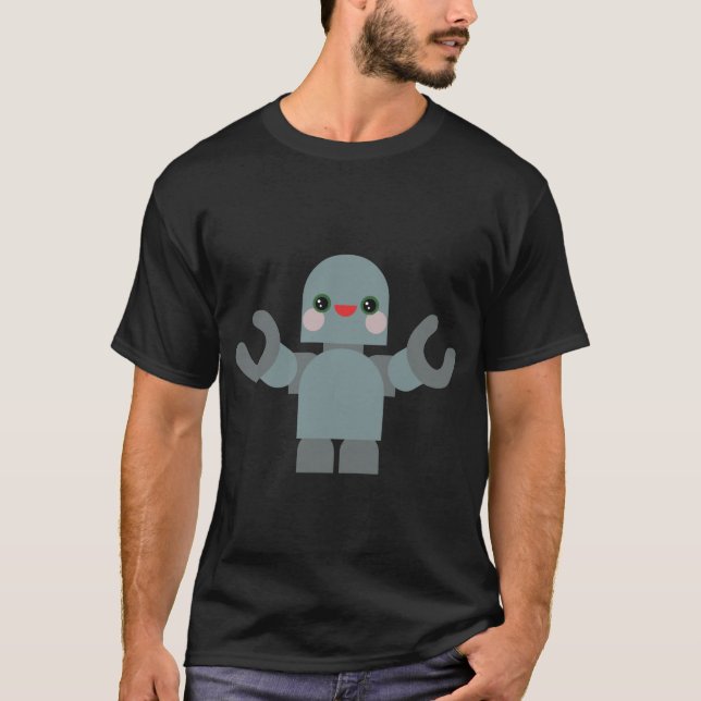 Kawaii Robot T-Shirt (Front)