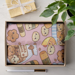 Kawaii Sakura Arare kakimochi Tissue Paper