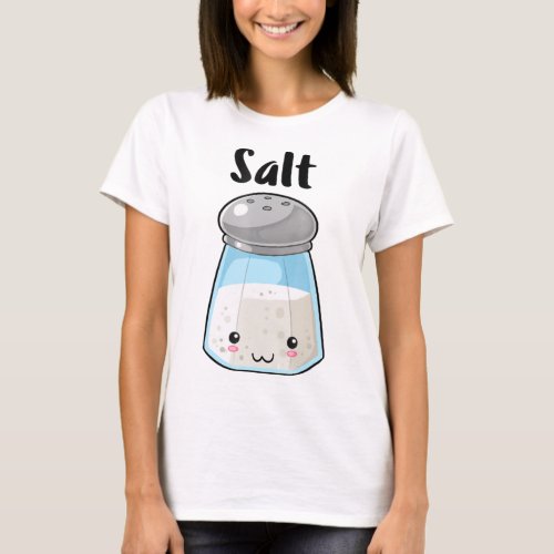 Kawaii Salt Pepper Halloween Costume Best Friend S T_Shirt
