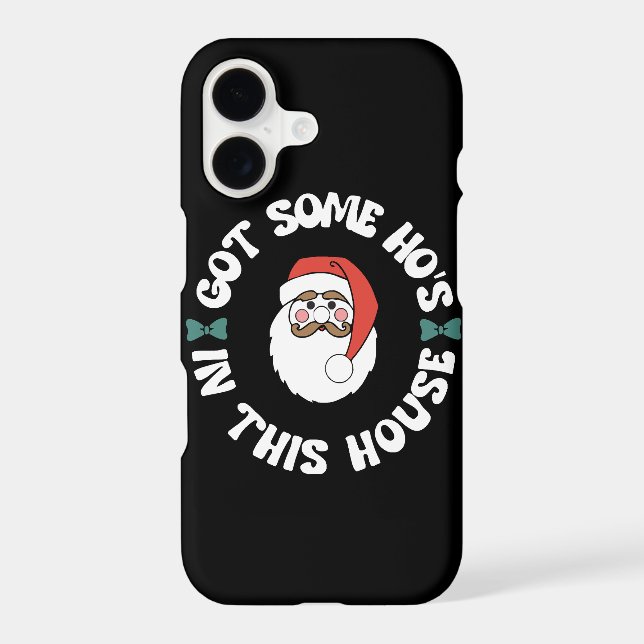 Kawaii Santa  Iphone Case (Back)