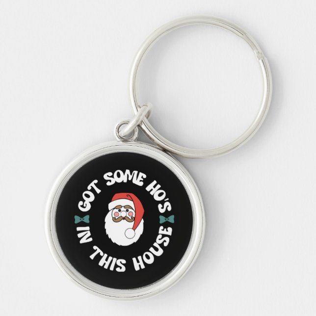 Kawaii Santa  Keychain (Front)
