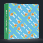 Kawaii Scientist Science Chemistry Lab 3 Ring Binder<br><div class="desc">Kawaii Science Lab featuring a Kawaii magnifying glass,  a Kawaii flask and a Kawaii test tube.</div>