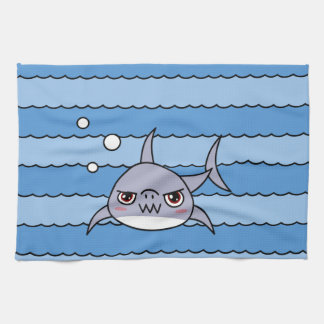 Kawaii Shark Kitchen Towel