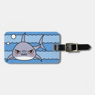 Kawaii Shark Luggage Tag