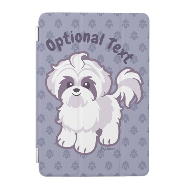 Kawaii Shih Tzu iPad Mini Cover (Front)