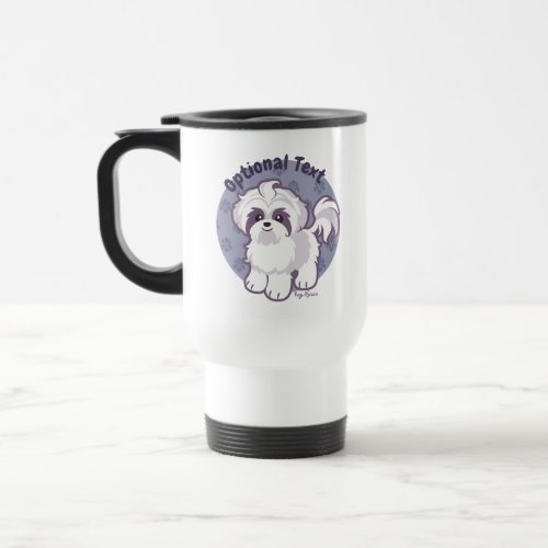 Kawaii Shih Tzu Travel Mug