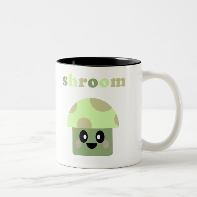 KAWAII SHROOM MUSHROOM CUTE MUG (Right)