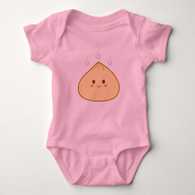Kawaii "SioPao" Meatbun Baby Bodysuit (Front)