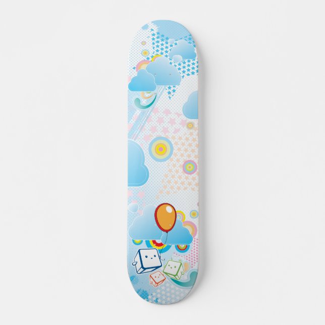 Kawaii Skateboard Deck (Front)