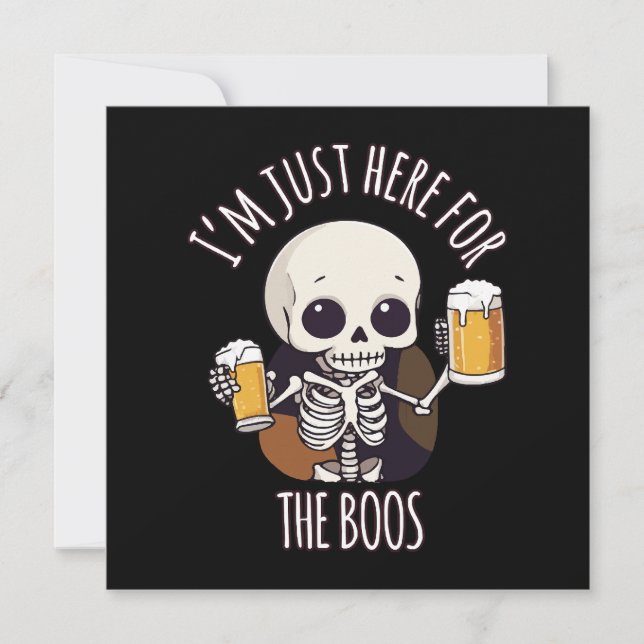 Kawaii Skeleton Halloween Oktoberfest (Front)