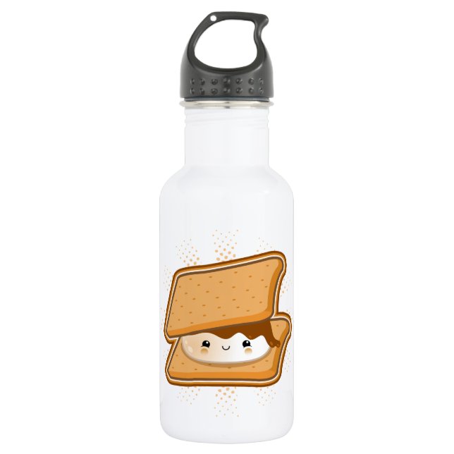 Kawaii Smore Water Bottle (Front)