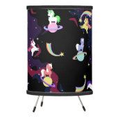 Kawaii Space Unicorns Tripod Lamp (Left)