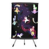 Kawaii Space Unicorns Tripod Lamp (Front)