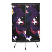 Kawaii Space Unicorns Tripod Lamp (Back)