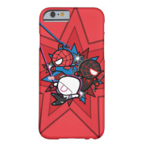 Kawaii Spider-Man, Ghost-Spider, & Miles Morales Barely There iPhone 6 Case
