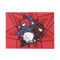 Kawaii Spider-Man, Ghost-Spider, & Miles Morales Doormat