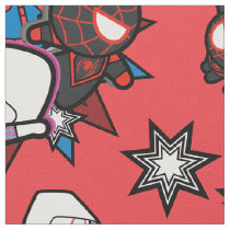 Kawaii Spider-Man, Ghost-Spider, & Miles Morales Fabric