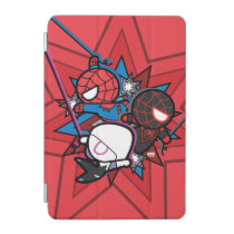 Kawaii Spider-Man, Ghost-Spider, & Miles Morales iPad Mini Cover