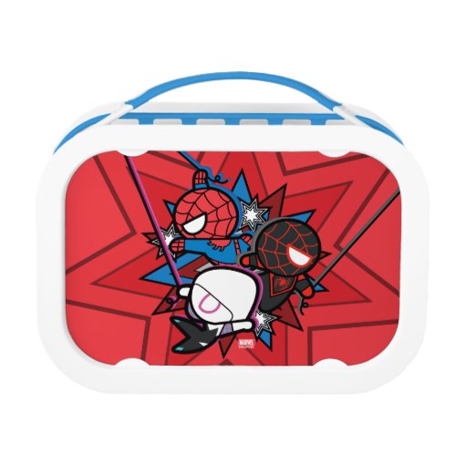 Kawaii Spider_Man Ghost_Spider  Miles Morales Lunch Box