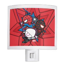 Kawaii Spider-Man, Ghost-Spider, & Miles Morales Night Light