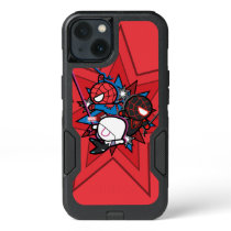 Kawaii Spider-Man, Ghost-Spider, & Miles Morales iPhone 13 Case