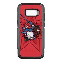 Kawaii Spider-Man, Ghost-Spider, & Miles Morales OtterBox Commuter Samsung Galaxy S8+ Case