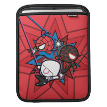 Kawaii Spider-Man, Ghost-Spider, & Miles Morales Sleeve For iPads