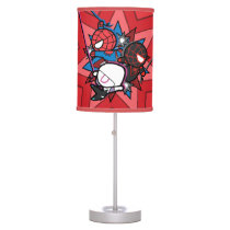 Kawaii Spider-Man, Ghost-Spider, & Miles Morales Table Lamp