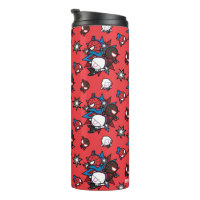 Kawaii Spider-Man, Ghost-Spider, & Miles Morales Water Bottle, Zazzle