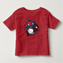 Kawaii Spider-Man, Ghost-Spider, & Miles Morales Toddler T-shirt