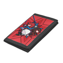 Kawaii Spider-Man, Ghost-Spider, & Miles Morales Trifold Wallet